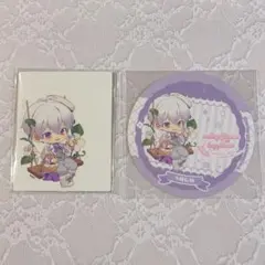 アイナナ アニカフェ ステッカー コースター 逢坂壮五 壮五 2点セット