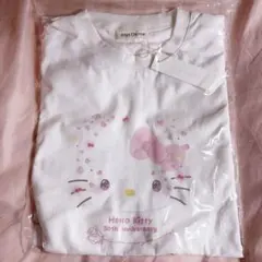 新品 ハローキティ50周年 Ange Charme レースアップビッグTシャツ