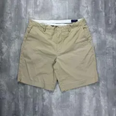 ラルフローレン ロゴタグ ショートパンツ ベージュ W35 6665のサムネイル