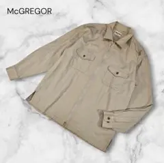 マックレガー ヴィンテージ コーデュロイシャツジャケット M ベージュ