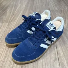 adidas アディダス　ネイビー　スエード　27センチ