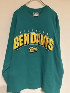 BEN DAVIS オーバーサイズ Tシャツ Small ターコイズ