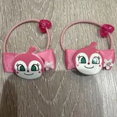 ドキンちゃん　ヘアゴム　アンパンマンミュージアム