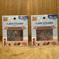 トイストーリー☆フレークステッカー　3個セット