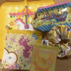 アイカツ マジカルトイ ミラー 鏡 シュシュ 髪飾り ハンカチ ペンケースのサムネイル