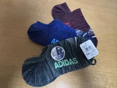 adidas キッズ靴下 3足セット 21〜23cm