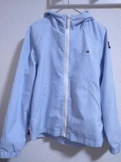 TOMMY HILFIGER フード付きストライプジャケット 128サイズ