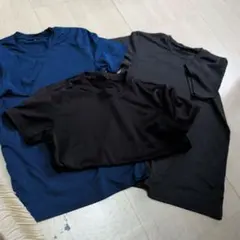 半袖Tシャツ 3枚セット ブルー ブラック グレーのサムネイル