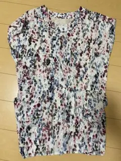 ex pressiv 半袖花柄シャツ