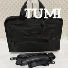 未使用級✨TUMIビジネスバッグ 2層 2way 26141DH ネームタグ 黒 - メルカリ