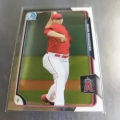 MLB 2015 ボウマンクローム　ショーン・ニューカム　LAエンジェルス