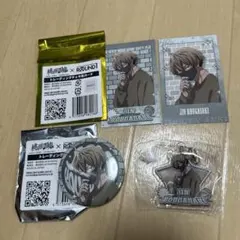 桃源暗鬼ラウンドワン 皇后崎迅 ホログラム缶バッジ＆トレカ - メルカリ