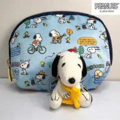 スヌーピー ポーチとキーホルダーセット