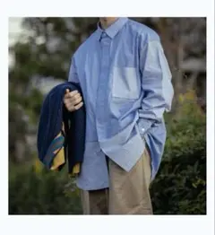 ユニクロ uniqlo +j ジルサンダー　バンドカラーシャツ　M