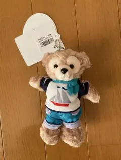 【未使用タグ付き】ダッフィー ぬいぐるみバッジ　東京ディズニーリゾート