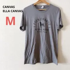 CANVAS ELLA CANVAS グレー Tシャツ　M