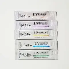 新品　ダルバ　トーンアップサンクリーム　ピンク　パープル　下地　全５種類　各１個