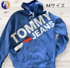 TOMMY JEANS フーディ パーカー 青XL相当