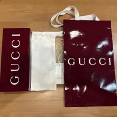 GUCCI グッチ　空箱　ショッパーセット　保存袋付き
