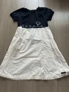 Junko Koshino 半袖 チュニック バイカラー 刺繍のサムネイル
