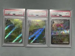 【PSA10】連番 フシギダネ・フシギソウ・ フシギバナex SAR