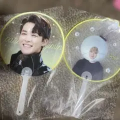 BTS Jimin ジミンうちわ 2点セット