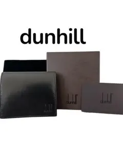 【未使用】dunhill ダンヒル レザーコインケース 黒