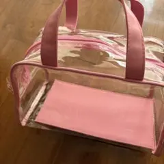 アニエスベー　ビニールバック