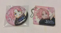 童心珍蔵 桜河こはく アクキー 缶バッジ