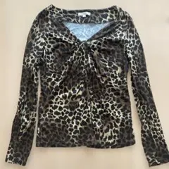 MICHAEL ヒョウ柄 長袖Tシャツのサムネイル