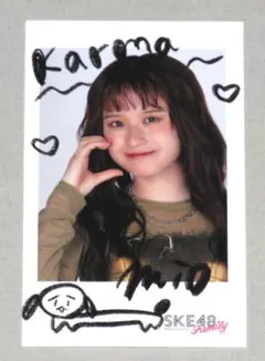 西井美桜 SKE48 Karma チェキ風トレカ
