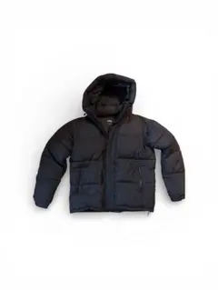 ZARA ブラックダウンジャケット フード付き