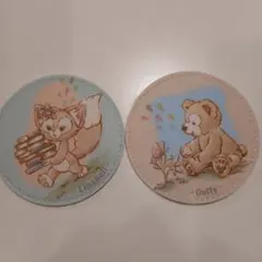 Disneyダッフィーアンドフレンズ　コースターセット