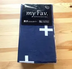 昭和西川】北欧調　敷布団カバー「my fav」(マイフェブ)シングルロング