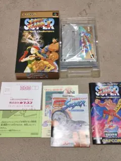 スーパーファミコン　スーパーストリートファイターII　箱美品