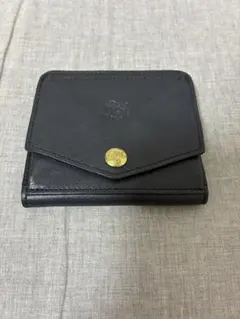IL BISONTE 二つ折り財布 レザー ネイビーのサムネイル