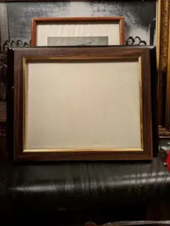 木製写真額縁 A4サイズ ダークブラウン