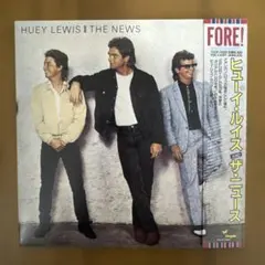 ヒューイ・ルイス＆ザ・ニュース「FORE!」紙ジャケットのCD