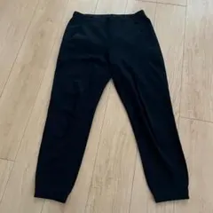 ユニクロ UNIQLO ポンチ ジョガーパンツ M ブラック