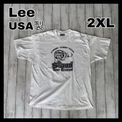 Lee リー　USA製　90s ビンテージ　Tシャツ　ホワイト　2XL