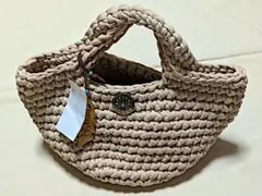 美品】ebagos マルシェ・ミニミニ CHOCO 定番トート マスコットミニ