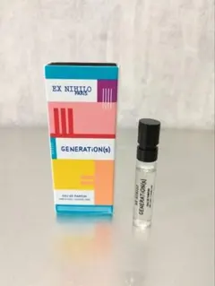 GENERATION(s)◇EX NIHILO ノンアルコール　2ml サンプル