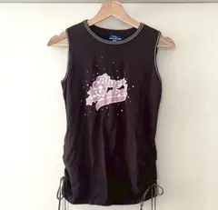 Y2K♡バーバリーブルーレーベル　ノースリーブ　タンクトップ