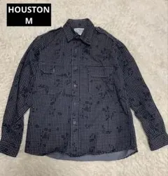 HOUSTON　ミリタリーセレクト　ナイトカモ　長袖シャツ お兄系　Ｍのサムネイル
