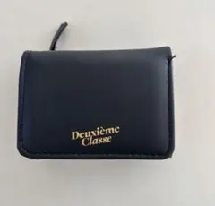 Deuxieme Classe 三つ折り財布 ブラック 訳あり