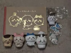 ちいかわ×サンリオ ナガノ 色紙 なかよしラバーマスコット