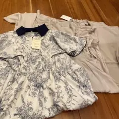 お値下げ！マキシ丈ワンピース　２点セット、バラ売り可　　　新品・未使用