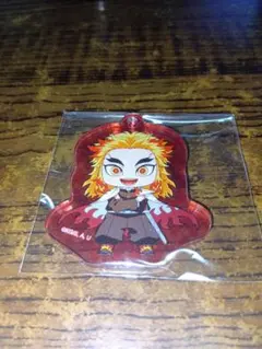 鬼滅の刃 煉獄杏寿郎 アクリルチャーム 缶バッジ アクスタセット