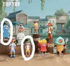 TOP TOY Zootopia Nick & Judy フィギュア　2点セット