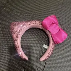 スパンコール キティ カチューシャ